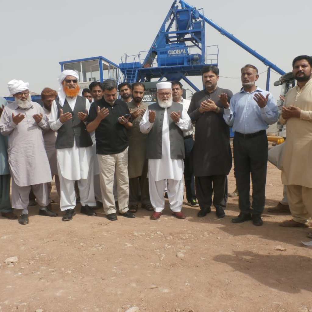 Batching Plant Inauguration - Group Photo Prayer