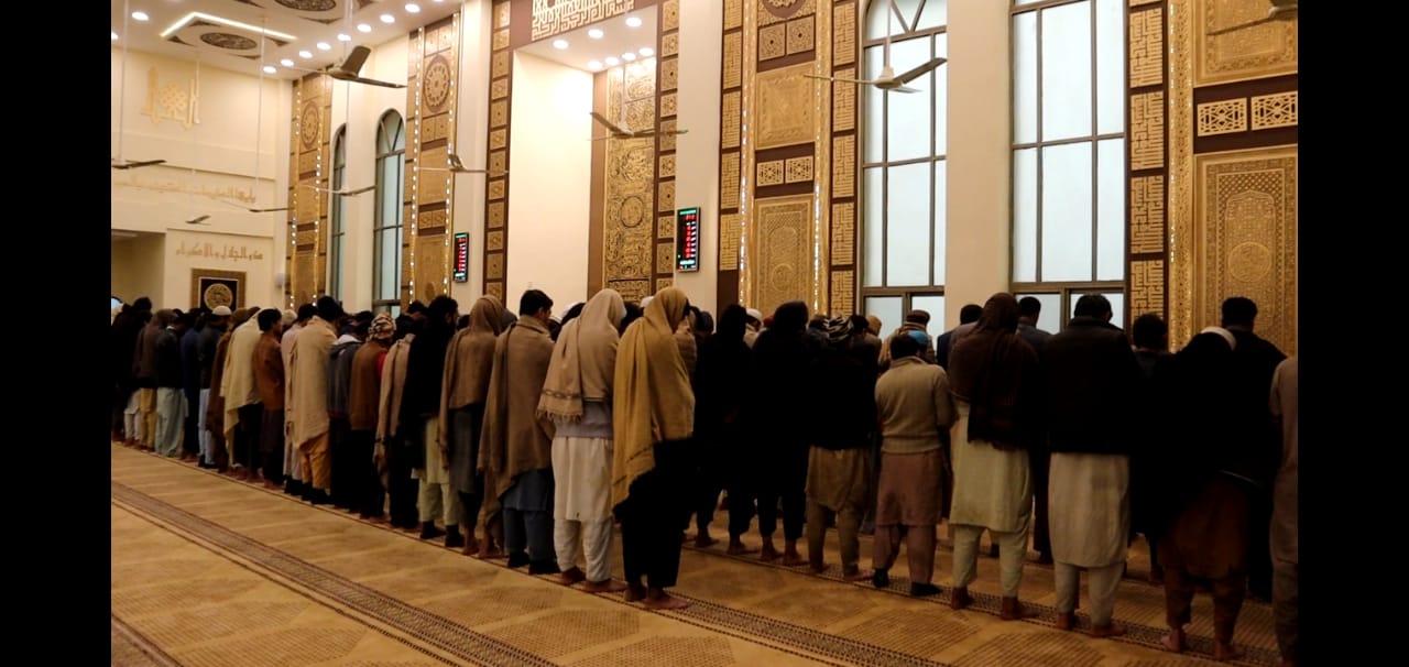 First Jumma Prayer In - QC D-Block Masjid