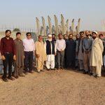 Chairman(Qurtaba City) Mr. Liaqat Baloch along with the team visit