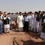 Chairman Qurtaba City Mr. Liaqat Baloch inaugurated the construction work of Qurtaba School Block D and  Qurtaba  House.  Directors, COO, management team of MTI and CEO, senior officials of HSSR were also present on the occasion.