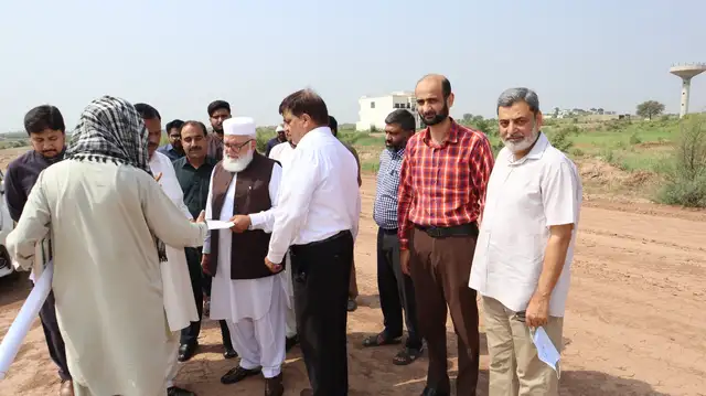 Chairman Madinatul Ilm's Visit to Qurtaba City: A Review of Ongoing Development Projects