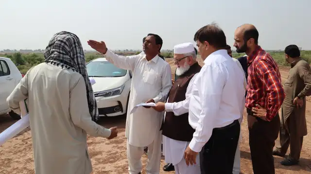 Chairman Madinatul Ilm's Visit to Qurtaba City: A Review of Ongoing Development Projects