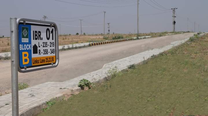 Installation of Street Boards in Blocks A and B