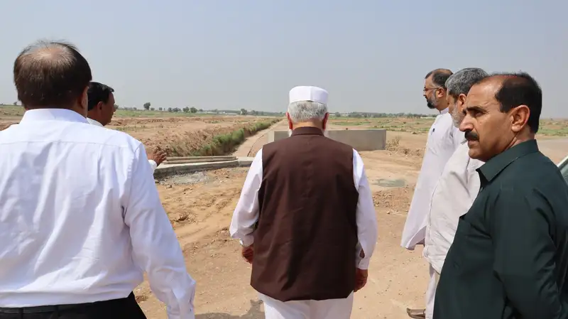 During Monsoon: Ensuring the Protection of Development Works at Qurtaba City