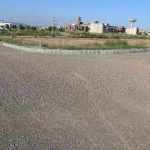 Wide and spacious roads are being constructed in Qurtaba City.