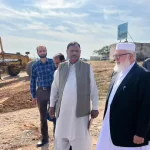 Chairman Madinatul Ilm Inspects Development Work in Blocks N and M