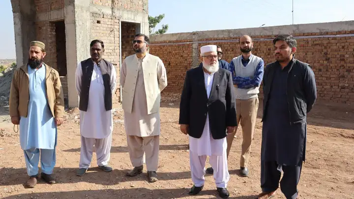 Chairman Madinat-ul-Ilm Reviews Security and Development Progress at Qurtaba City-1