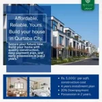 Build Your Dream Home on Easy Installments!